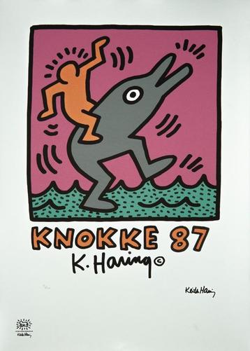 Keith Haring - KNOKKE 87 beschikbaar voor biedingen