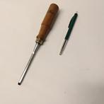 Mooie smalle steekbeitel ,beitel van Nooitgedagt 6mm, Antiek en Kunst, Antiek | Gereedschap en Instrumenten, Ophalen of Verzenden