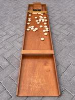 Houten Sjoelbak -Homas  S-40  Afmeting 200/40cm Comply, Een of twee spelers, Ophalen of Verzenden, Gebruikt, Reisspel