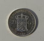 Wilhelmina rijksdaalder 1929 pr+, Postzegels en Munten, Munten | Nederland, Ophalen of Verzenden, Koningin Wilhelmina, 2½ gulden