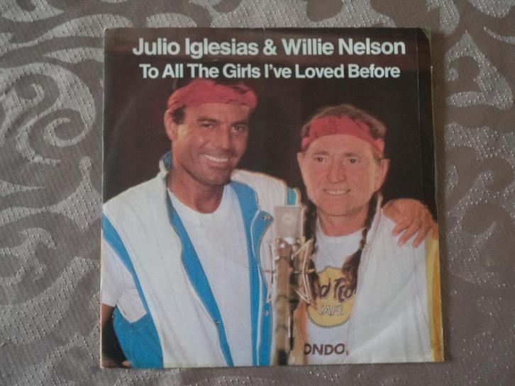 Iglesias & Nelson - To all the girls   (7"), Cd's en Dvd's, Vinyl Singles, Gebruikt, Single, Pop, 7 inch, Ophalen of Verzenden