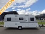 Knaus Sport 500 KD Stapelbedden en douche!, Caravans en Kamperen, Schokbreker, Overige typen, Bedrijf, Treinzit