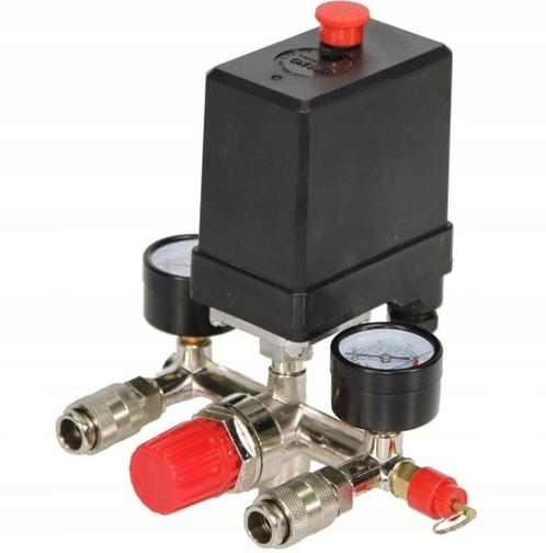 Compressor drukschakelaar / pressostaat compleet ( 220V ), Auto diversen, Overige Auto diversen, Ophalen of Verzenden