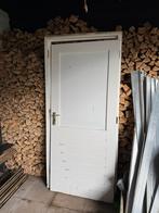 Deur met kozijn, Doe-het-zelf en Verbouw, Deuren en Horren, Ophalen, Zo goed als nieuw, Binnendeur, 200 tot 215 cm