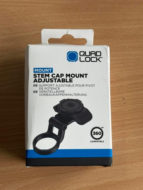 Quad Lock Stem Cap Mount Adjustable- fiets, Telecommunicatie, Telefoonhouders, Nieuw, Fiets, Ophalen of Verzenden