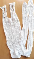 Prachtige wit kanten Catsuit/body - Mt 36/46 - Nieuw, Verzenden, Wit, Body of Korset