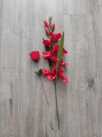 Rode kunstbloemen ( bundel + losse tak ), Huis en Inrichting, Ophalen of Verzenden, Gebruikt, Binnen