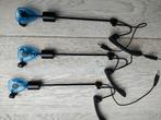 Te koop 3 swingers met verlichting blauw, Led-lamp, Minder dan 30 watt, Zo goed als nieuw, E27 (groot)