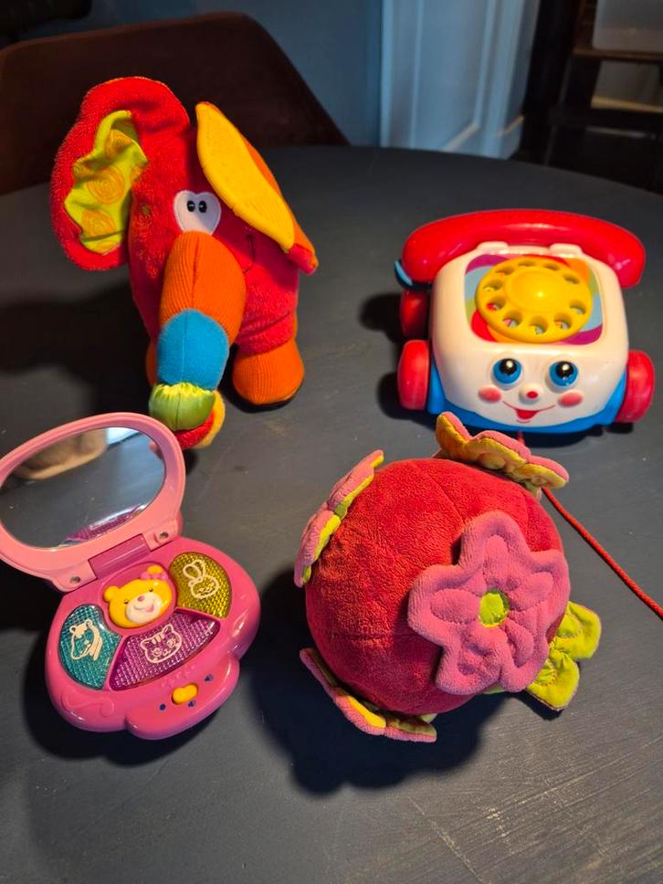 Baby Speelgoed Pakket - Vtech, Olifant, Bal & Telefoon, Kinderen en Baby's, Speelgoed | Babyspeelgoed, Gebruikt, Overige typen