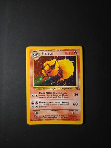 Flareon 3/64 Pokemon Jungle holo  beschikbaar voor biedingen