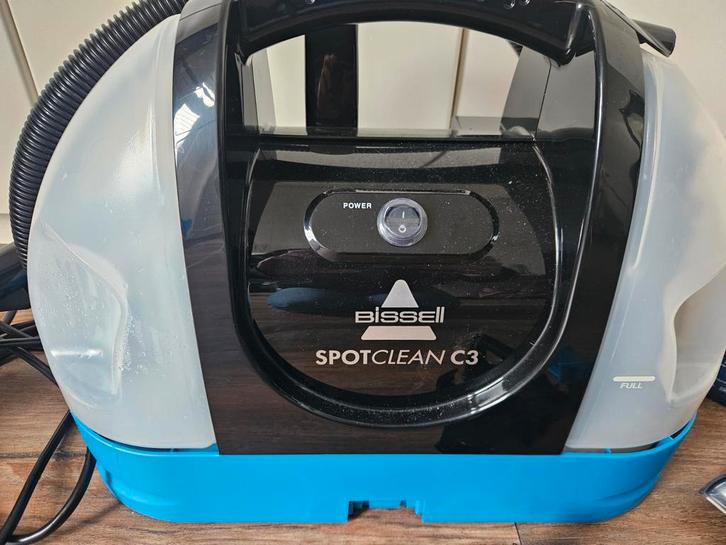 Bissell SpotClean C3 - Compacte Vlekkenreiniger, Witgoed en Apparatuur, Stofzuigers, Zo goed als nieuw, Waterstofzuiger, Minder dan 1200 watt