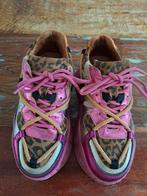 DW AFIS Sneakers - Roze/Luipaard - Maat 37, Ophalen, Sneakers of Gympen, Zo goed als nieuw, DW AFIS