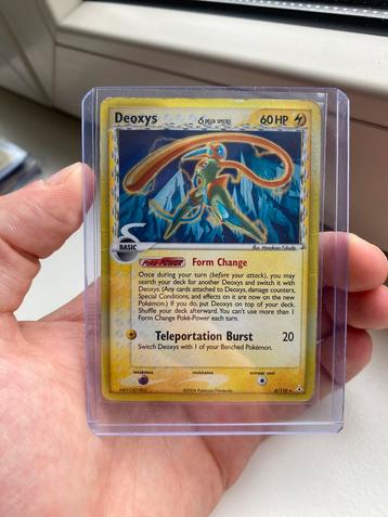 Deoxys 6/110 Delta Species Pokemon kaart beschikbaar voor biedingen