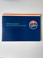 Fokker Vliegtuigen Militaire Luchtvaart - Boek, Verzamelen, Luchtvaart en Vliegtuigspotten, Ophalen of Verzenden, Zo goed als nieuw