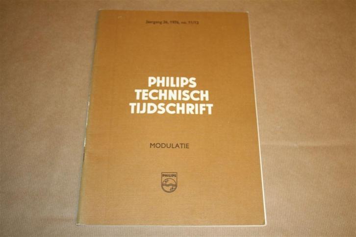 Philips Technisch Tijdschrift - Special Modulatie - 1976, Boeken, Techniek, Zo goed als nieuw, Bouwkunde, Ophalen of Verzenden