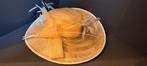 Bruids Hoed 100% straw. Ontwerp van Peter Bettley London., Ophalen, Zo goed als nieuw, Accessoires