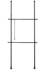 Wenko telescopic system clothing rack, Ophalen, 50 tot 100 cm, Zo goed als nieuw, Minder dan 25 cm