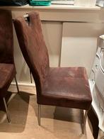 Eetkamerstoel 4 x gratis nette staat, Huis en Inrichting, Stoelen, Ophalen, Zo goed als nieuw, Eén