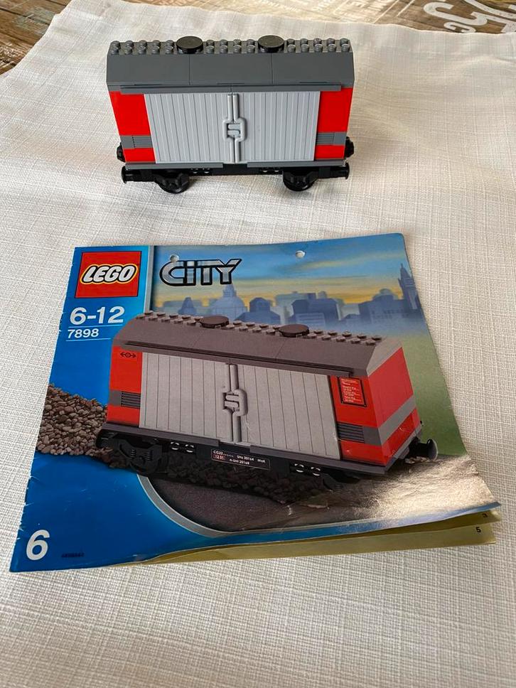 Lego 7898 Postwagon, Kinderen en Baby's, Speelgoed | Duplo en Lego, Gebruikt, Lego, Complete set, Ophalen of Verzenden