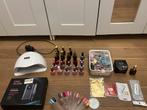 Nagelset te Koop, Sieraden, Tassen en Uiterlijk, Uiterlijk | Cosmetica en Make-up, Gebruikt, Overige kleuren, Ophalen of Verzenden