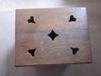 Eikenhouten voetenstoof, Minder dan 50 cm, Gebruikt, Minder dan 50 cm, Ophalen of Verzenden