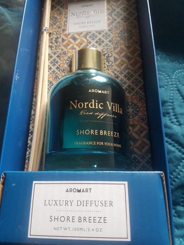 Heerlijk frisse huisparfum diffuser en geurstokjes, zee geur beschikbaar voor biedingen