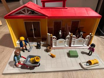 Playmobil Meeneem Paardenstal - Complete Set! beschikbaar voor biedingen