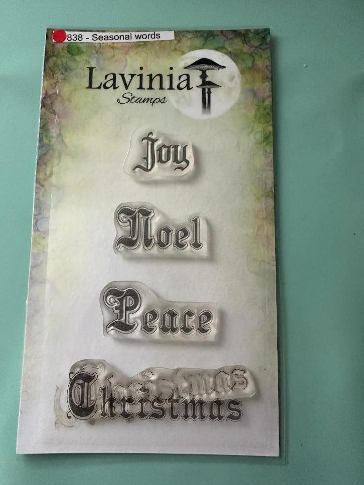 Lavinia Kerstmis  en Halloween originele stempels, Hobby en Vrije tijd, Stempelen, Nieuw, Clearstamp, Ophalen of Verzenden