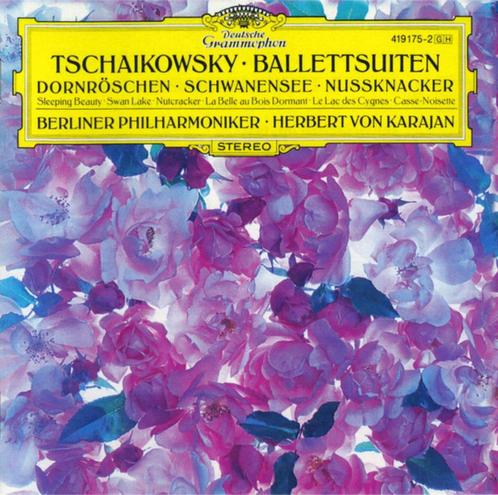 TSCHAIKOWSKY Ballettsuiten CD VON KARAJAN DG, Cd's en Dvd's, Cd's | Klassiek, Gebruikt, Orkest of Ballet, Romantiek, Ophalen of Verzenden