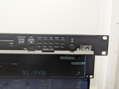 ✅Audac CMP30 – 4-in-1 muziekspeler / tuner, Muziek en Instrumenten, Effecten, Gebruikt, Overige typen, Ophalen of Verzenden