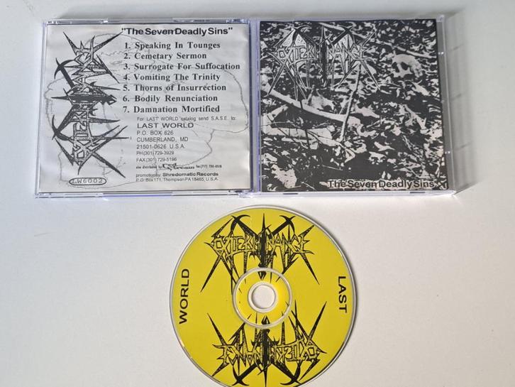 CD Exterminance – The Seven Deadly Sins, Cd's en Dvd's, Cd's | Hardrock en Metal, Gebruikt, Ophalen of Verzenden