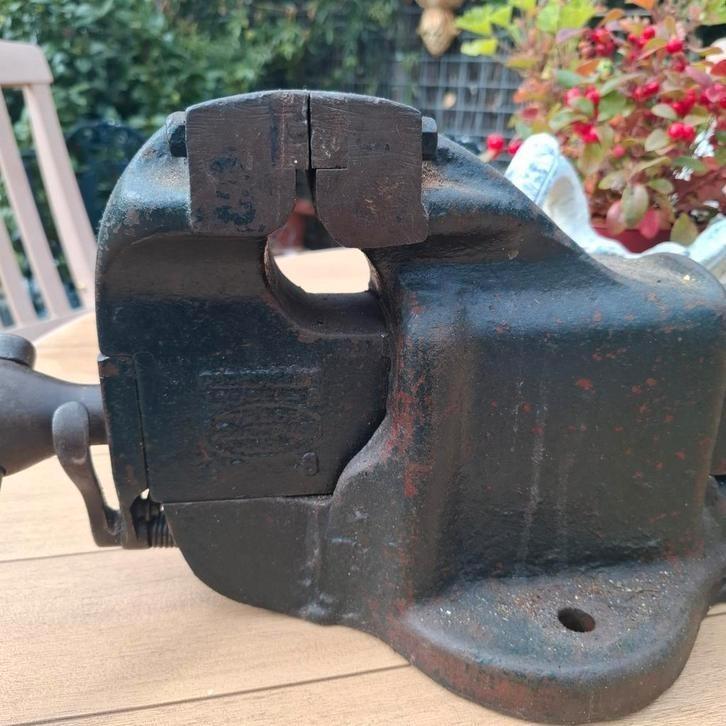 Vintage Bankschroef - Robuust en Betrouwbaar, Antiek en Kunst, Antiek | Gereedschap en Instrumenten, Ophalen