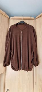 Nieuw bruin bombervest maat 48/50, Kleding | Dames, Grote Maten, Ophalen of Verzenden, Nieuw, Bruin
