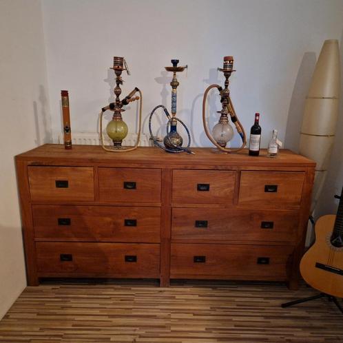 Team dressoir TEAB, Huis en Inrichting, Kasten | Dressoirs, Gebruikt, 150 tot 200 cm, 50 tot 75 cm, Met lade(s), Teakhout, Ophalen