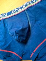Andrew Christian boxer trunk katoen pouch l, Kleding | Heren, Ondergoed, Verzenden, Blauw, Andrew Christian, Boxer