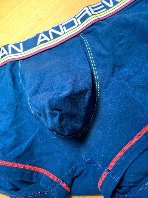 Andrew Christian boxer trunk katoen pouch l, Kleding | Heren, Ondergoed, Boxer, Blauw, Verzenden