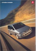 Citroën Evasion (sept. 2000) met bijlage, Ophalen of Verzenden, Nieuw, Citroën
