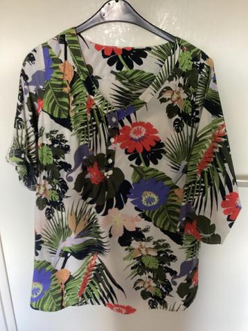 Tuniek Blouse m.46 Miss Etam plus 100% katoen beschikbaar voor biedingen