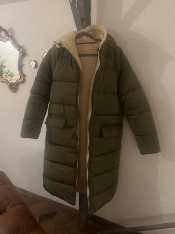 Nieuwe reversible teddy winterjas - L beschikbaar voor biedingen