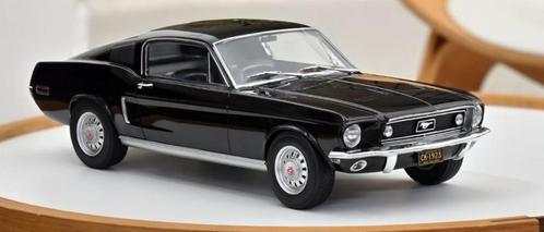 Ford Mustang Fastback '68 Zwart schaal 1/12 NOREV ref 122700, Hobby en Vrije tijd, Modelauto's | 1:5 tot 1:12, Nieuw, Auto, 1:5 t/m 1:8