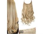 Haarstuk met klips blond gemeleerd, Ophalen, Nieuw