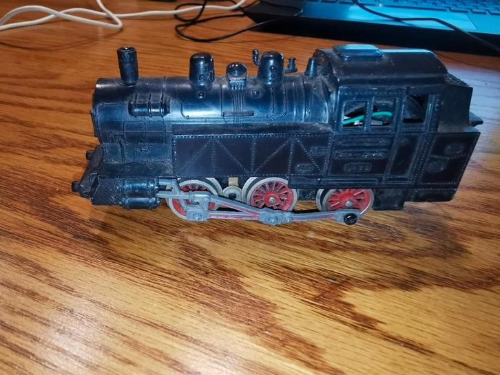 Een oude Lima locomotief. Ho, Hobby en Vrije tijd, Modeltreinen | H0, Gebruikt, Locomotief, Gelijkstroom, Lima, Analoog, NS, Ophalen of Verzenden