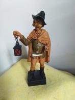 14256) mooi beeldje  nachtwaker hoog 22cm, Verzamelen, Beelden en Beeldjes, Ophalen of Verzenden, Zo goed als nieuw