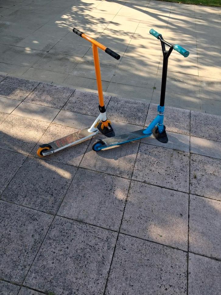2 Stunt Steps, Fietsen en Brommers, Steps, Gebruikt, Gewone step, Ophalen