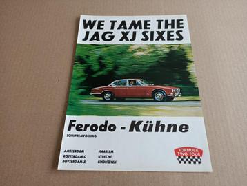 Reclame (uit oud tijdschrift) Jaguar XJ6 (1968) 2
