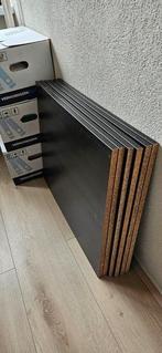 Planken bruin 7 stuks ca 71x57cm, Doe-het-zelf en Verbouw, Platen en Panelen, Ophalen, Gebruikt, Overige materialen, Minder dan 20 mm