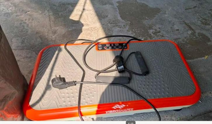 Vibroshaper trilplaat, Sport en Fitness, Fitnessapparatuur, Zo goed als nieuw, Trilplaat, Kunststof, Ophalen