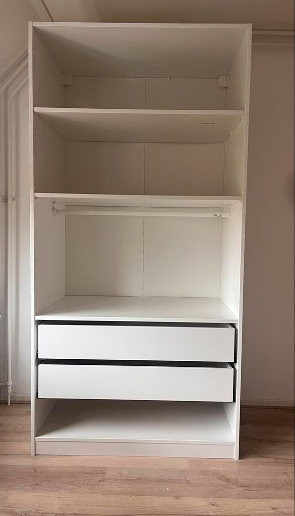 IKEA Pax Kast - Wit, Huis en Inrichting, Kasten | Kledingkasten, Zo goed als nieuw, 200 cm of meer, 100 tot 150 cm, 50 tot 75 cm