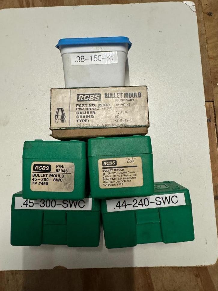 Rcbs bullet mold giet tang schietsport, Sport en Fitness, Schietsport-accessoires, Zo goed als nieuw, Ophalen of Verzenden