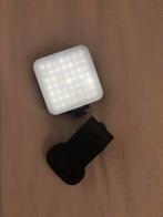LED licht voor videos filmen (selfie light), Ophalen of Verzenden, Zo goed als nieuw, Overige merken, Kantelbaar